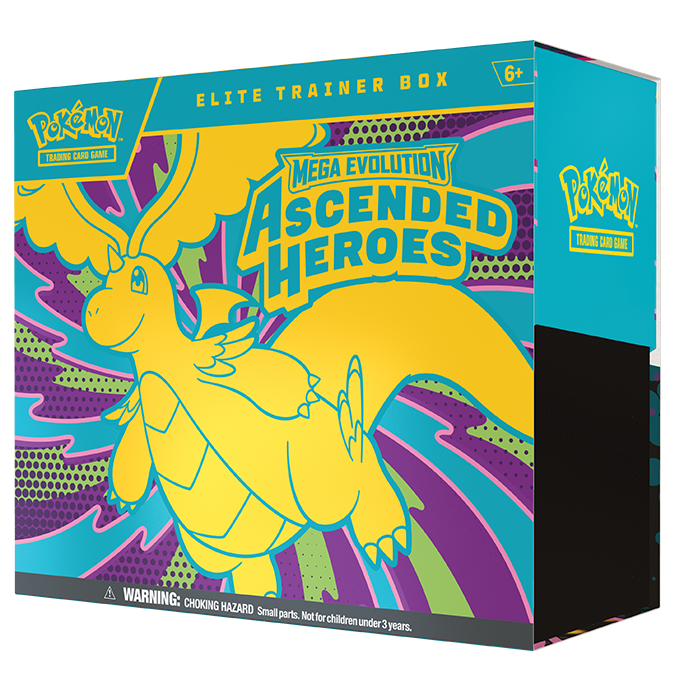 Pokémon TCG: Ascended Heroes Elite Trainer Box — official render