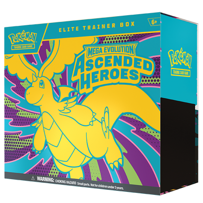 Pokémon TCG: Ascended Heroes Elite Trainer Box — official render