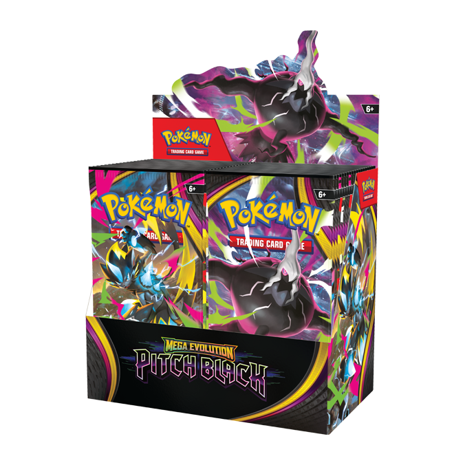 Pokémon TCG: Pitch Black Booster Box — official render