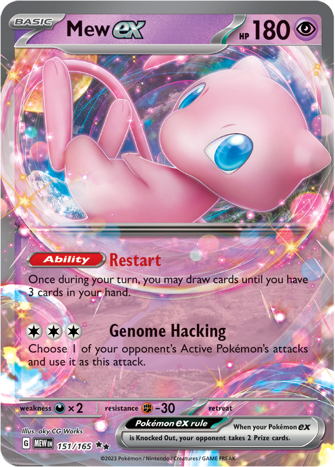 Pokémon TCG: Scarlet & Violet 151 Booster Pack — chase card - Mew