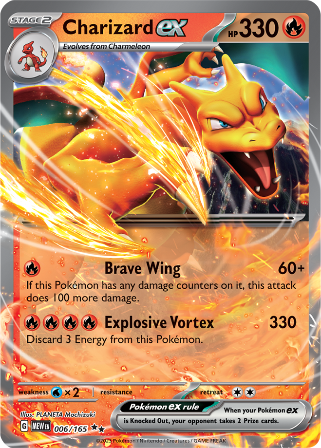 Pokémon TCG: Scarlet & Violet 151 Booster Pack — card - Charizard ex