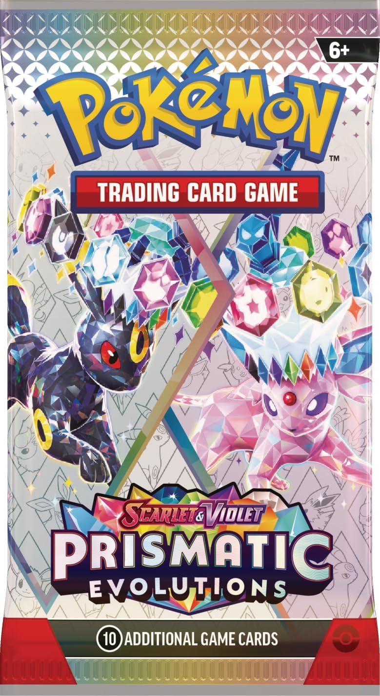 Pokémon TCG: Prismatic Evolutions Booster Pack — pack art - Espeon