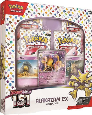 Pokémon TCG: 151 Alakazam ex Collection Box