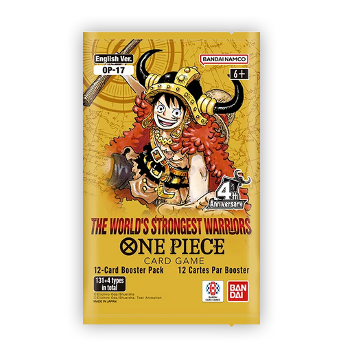 One Piece Card Game: The World's Strongest Warriors Booster Box OP-17 (Pre-Order)