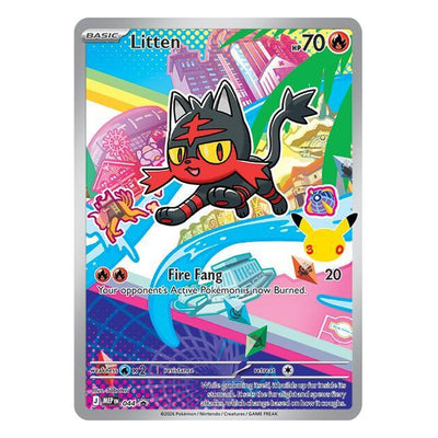 Litten MEP 044 First Partner Illustration Collection promo card scan