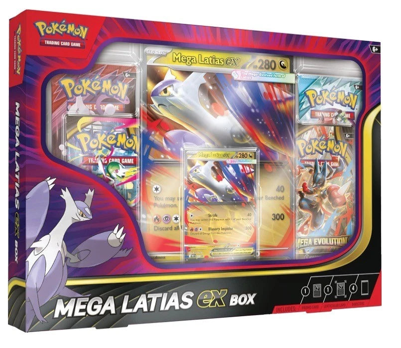 Pokémon TCG: Mega Latias ex Box, factory sealed