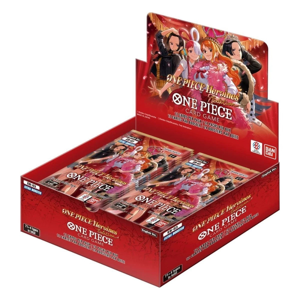 One Piece Card Game: Heroines Extra Booster Box (EB-03)