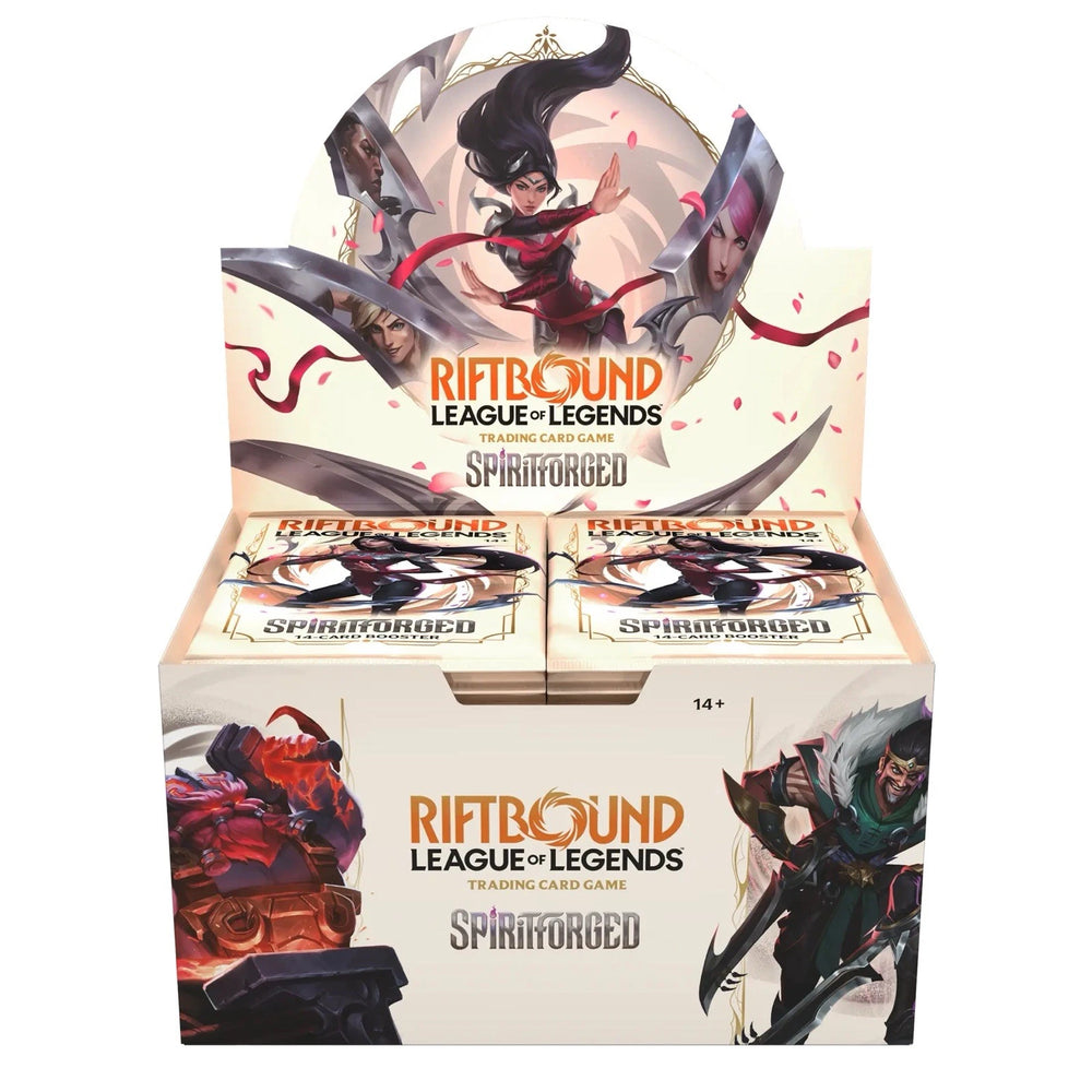 Riftbound TCG: Spiritforged Booster Display, factory sealed