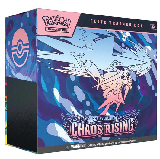Pokemon TCG Mega Evolution Chaos Rising ETB Case 10 Boxes ME04 Sealed Presale