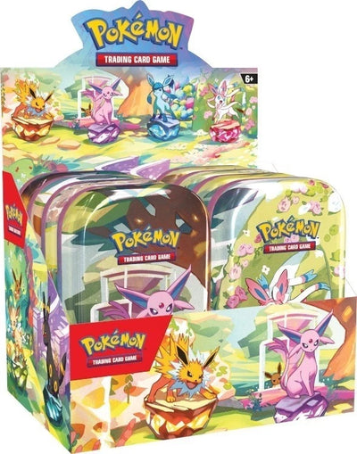 Pokémon TCG: Prismatic Evolutions Mini Tin Sealed Case, factory sealed