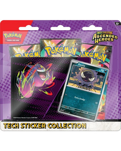 Pokemon TCG Ascended Heroes Tech Sticker Collection - Gastly