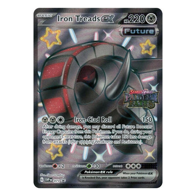 Iron Treads ex 073 Promo from Pokémon TCG: Paldean Fates Stamped Promo