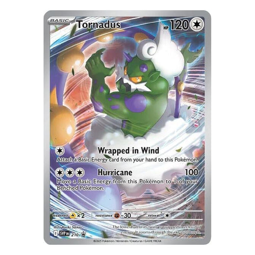 Pokémon TCG: Tornadus 210 Promo (Scarlet & Violet Black Star Promos) — NM