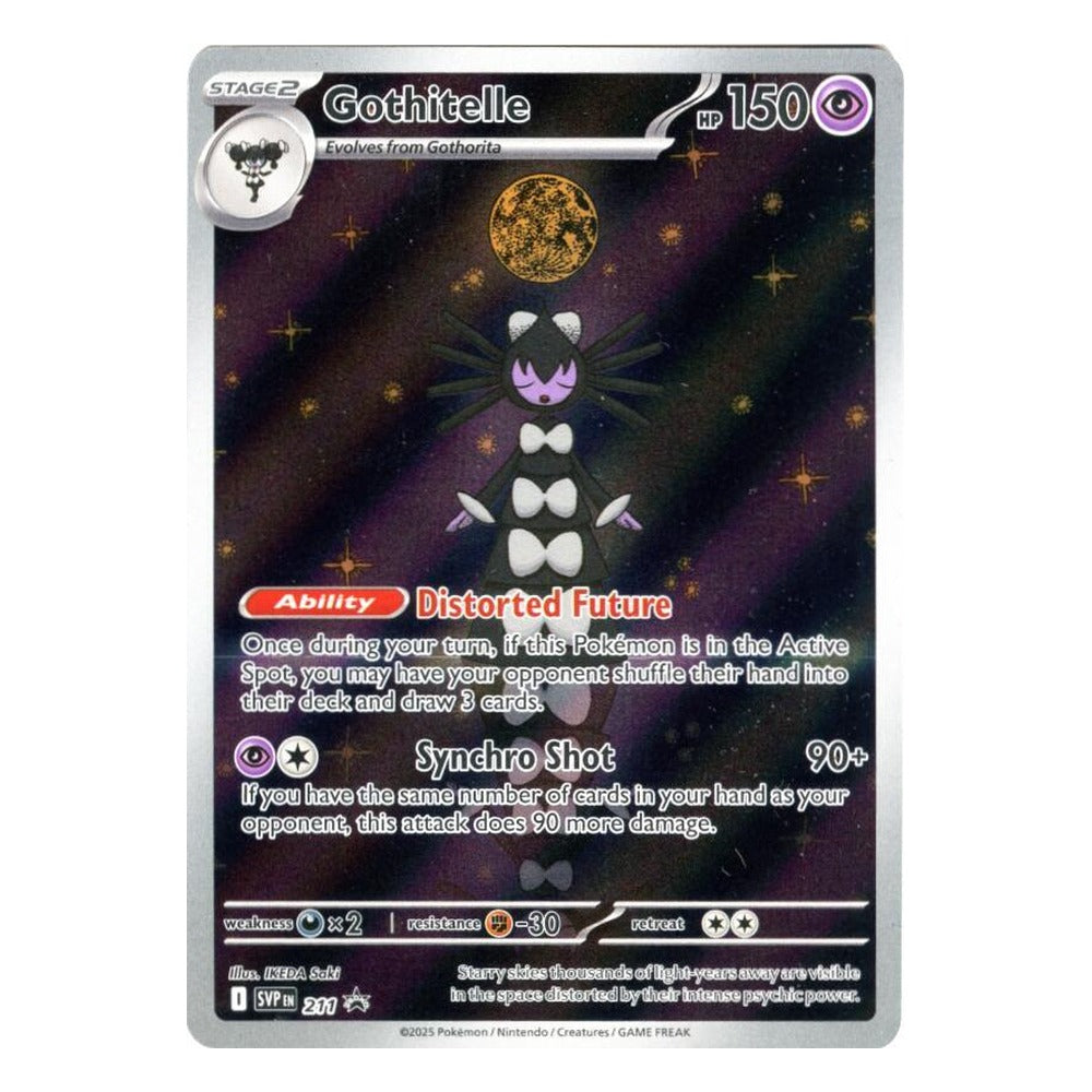 Gothitelle 211 Promo from Pokémon TCG: Scarlet & Violet Black Star Promos